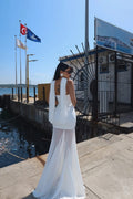 White Tulle Long Dress