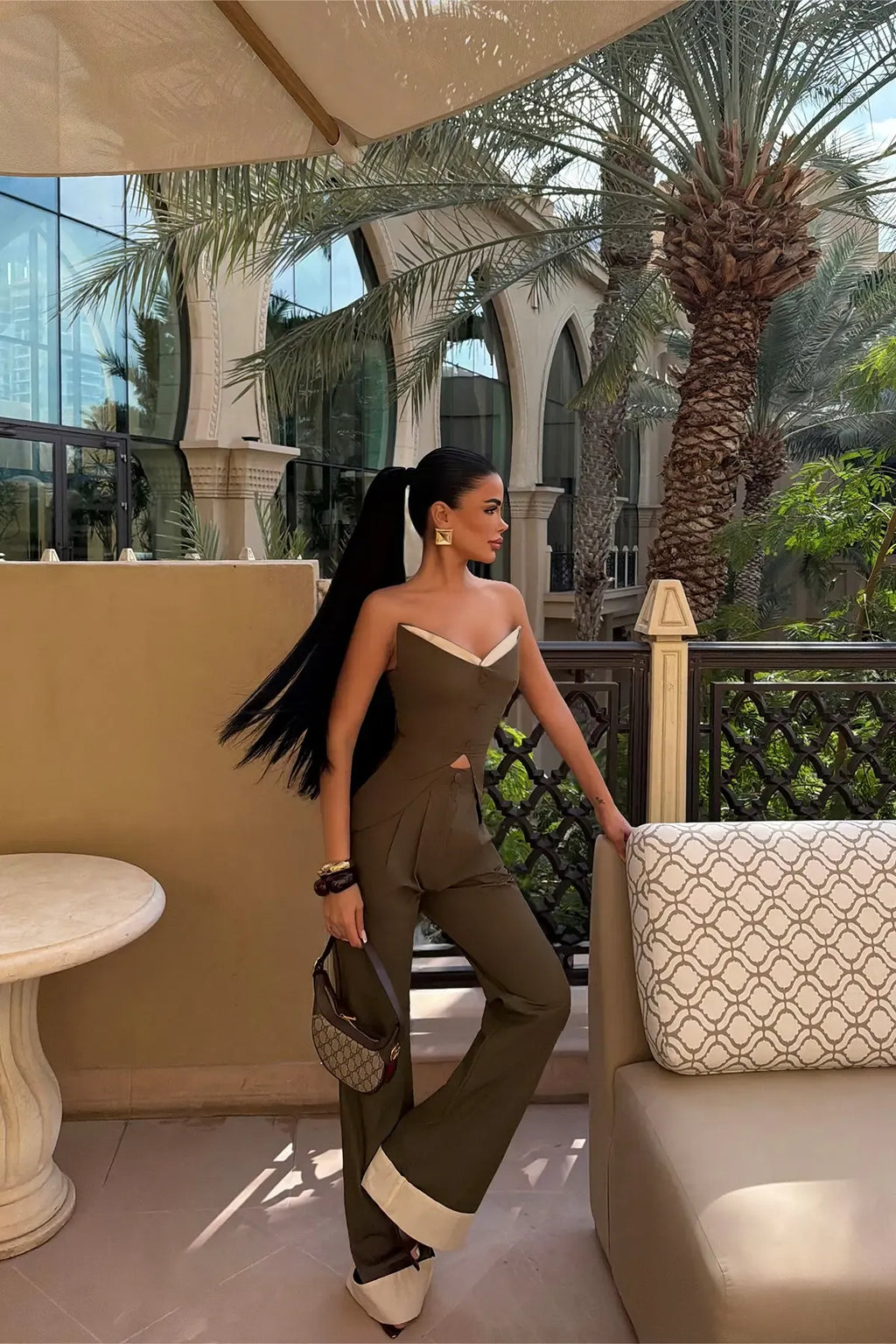 Khaki Amyris Set