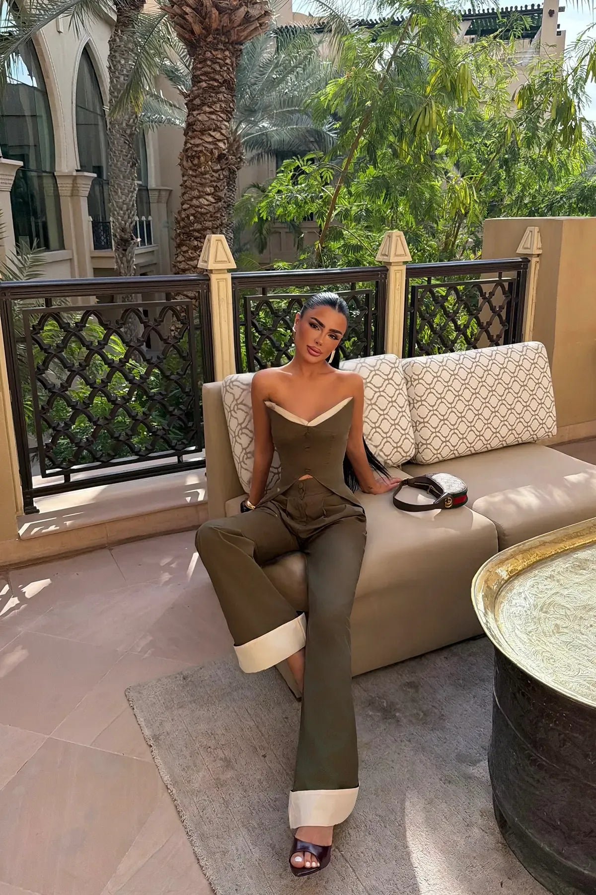 Khaki Amyris Set
