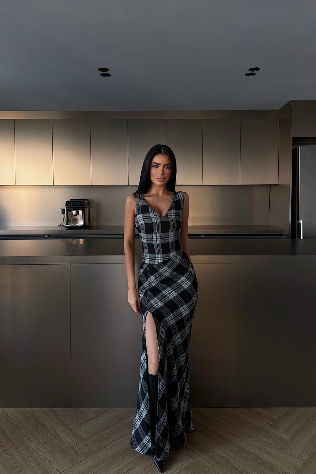 Plaid Dress