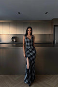 Plaid Dress