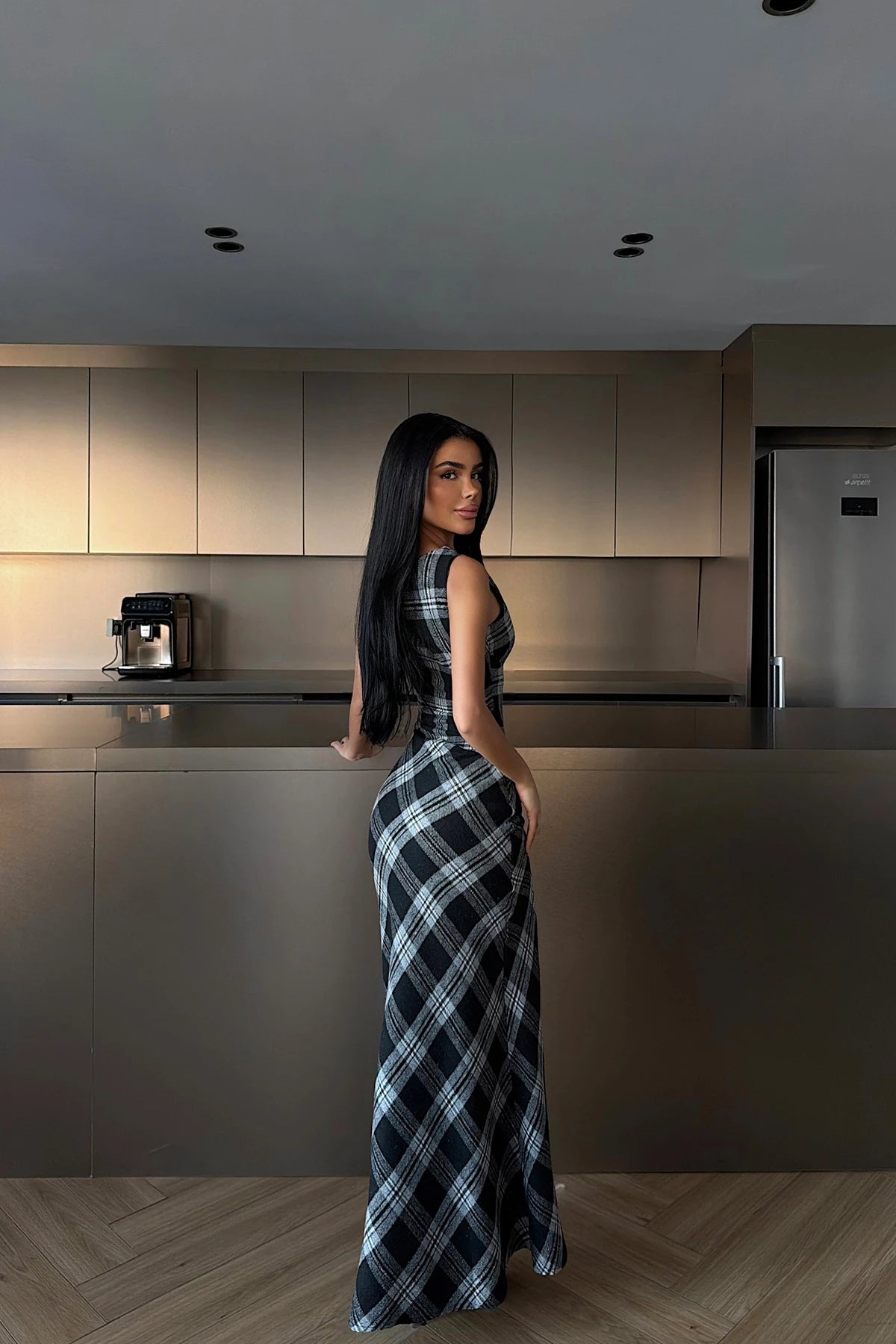 Plaid Dress