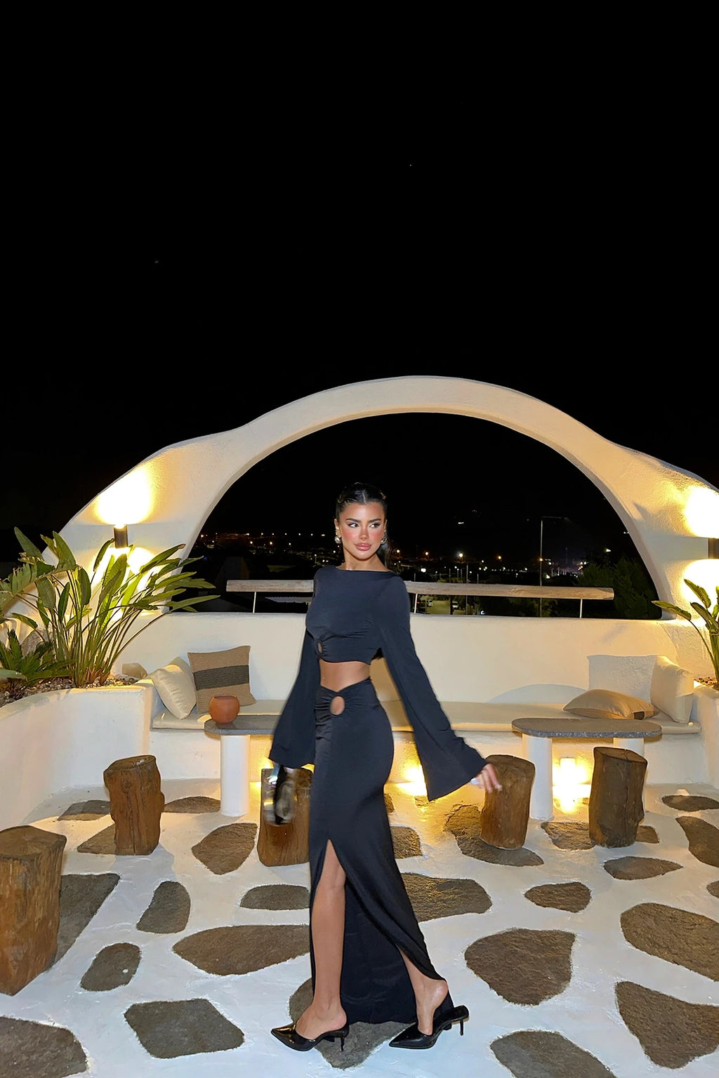 Black Valencia Suit