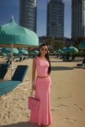 Pink Skirt Set