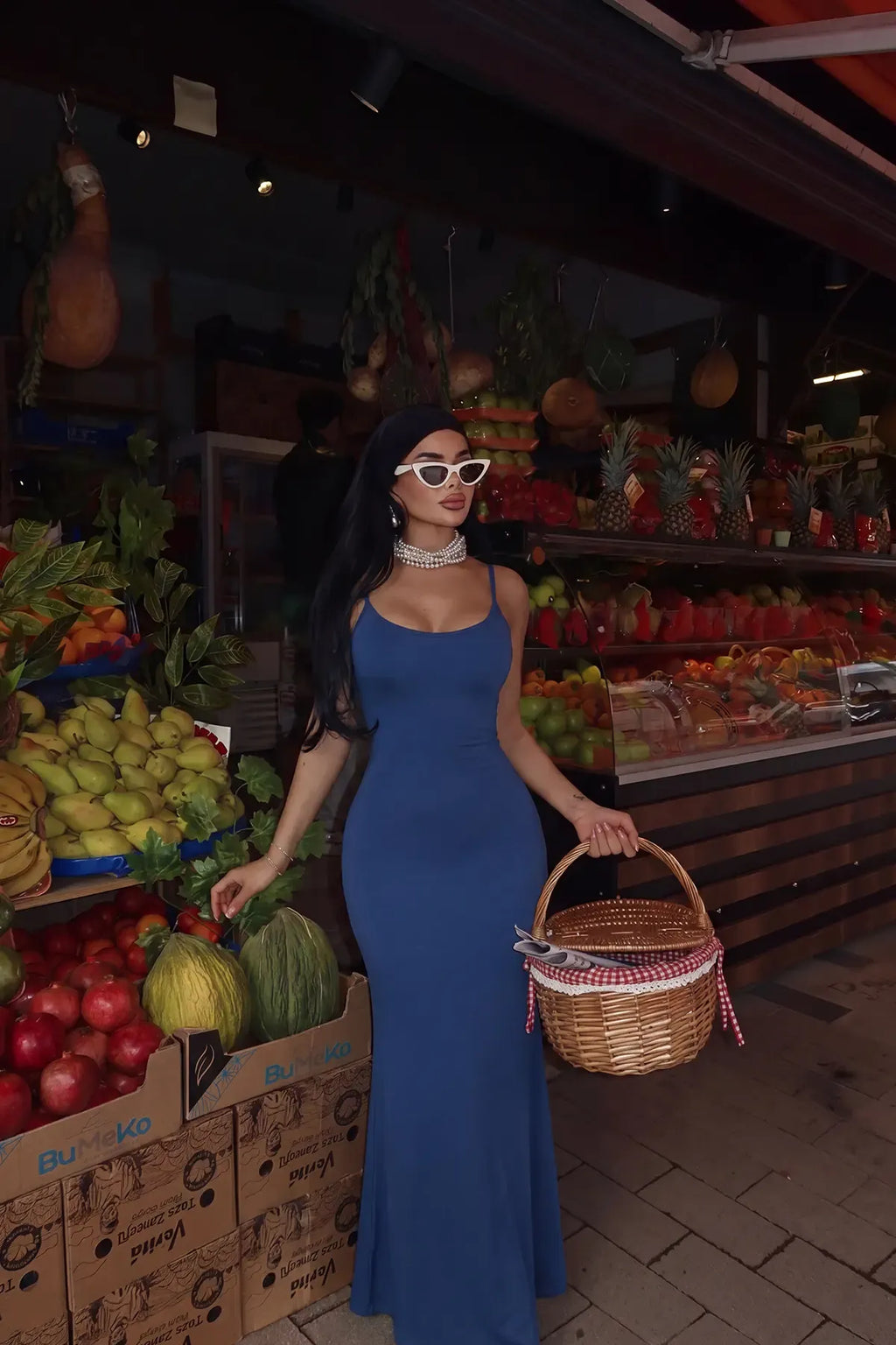 Indigo Carter Long Dress